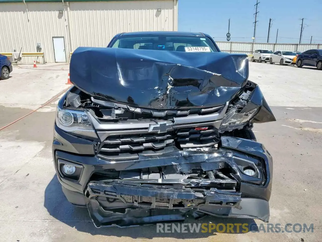 5 fotografías del automóvil dañado 1GCGSDEN6N1204453 CHEVROLET COLORADO 2022