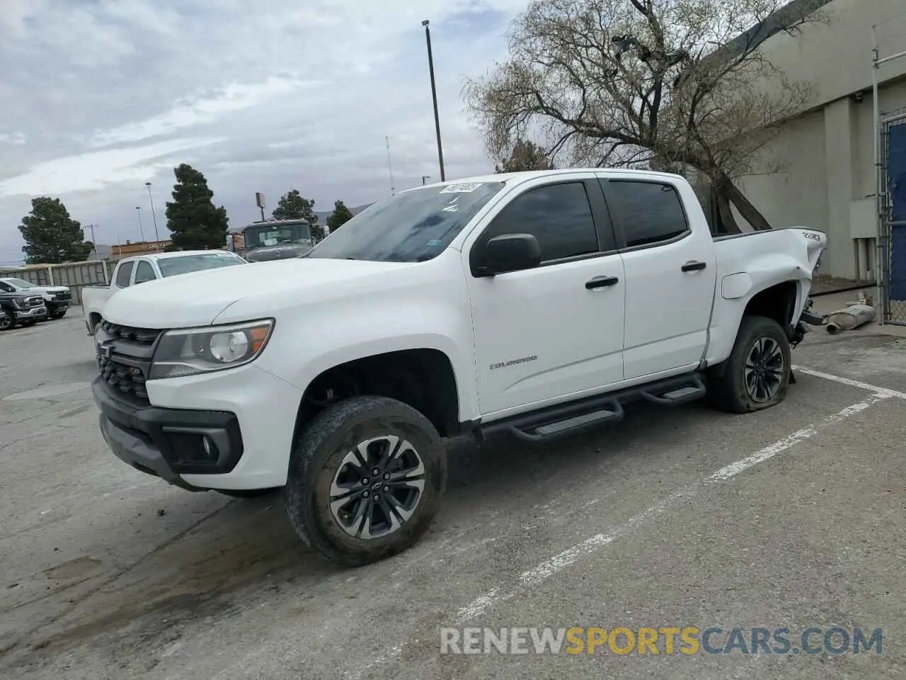 1 fotografías del automóvil dañado 1GCGSDEN7N1143761 CHEVROLET COLORADO 2022