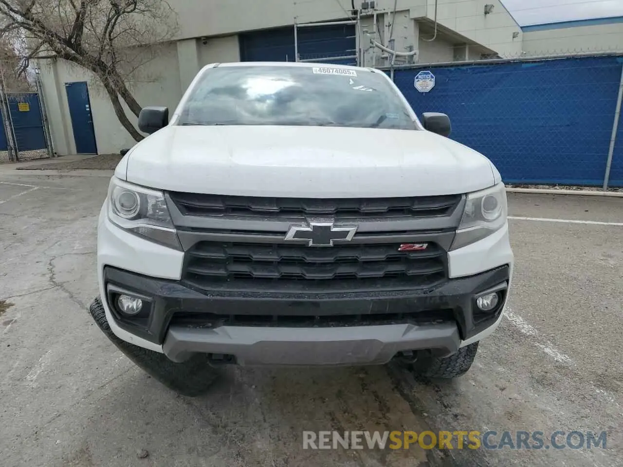 5 fotografías del automóvil dañado 1GCGSDEN7N1143761 CHEVROLET COLORADO 2022