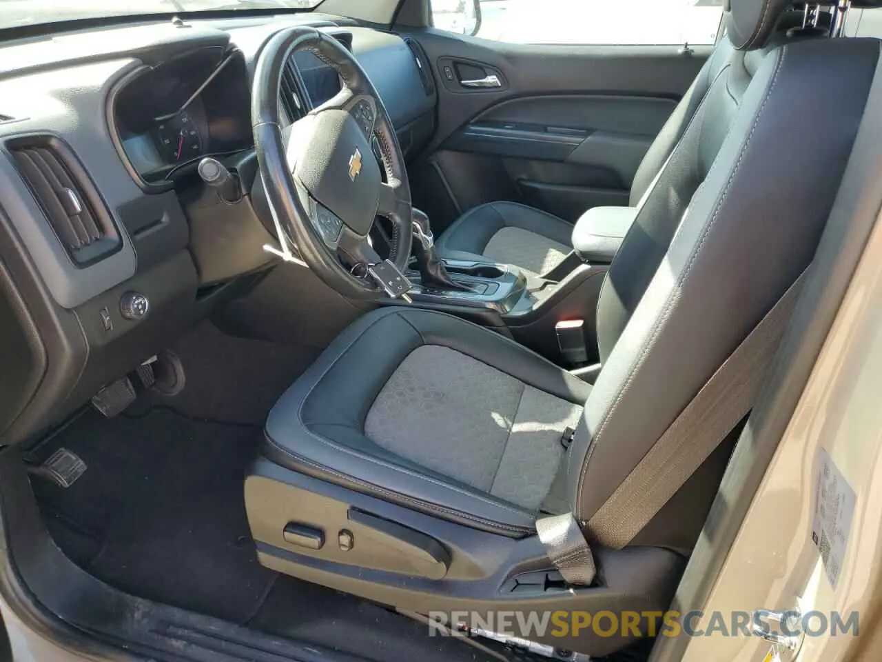 7 fotografías del automóvil dañado 1GCGSDEN7N1185041 CHEVROLET COLORADO 2022