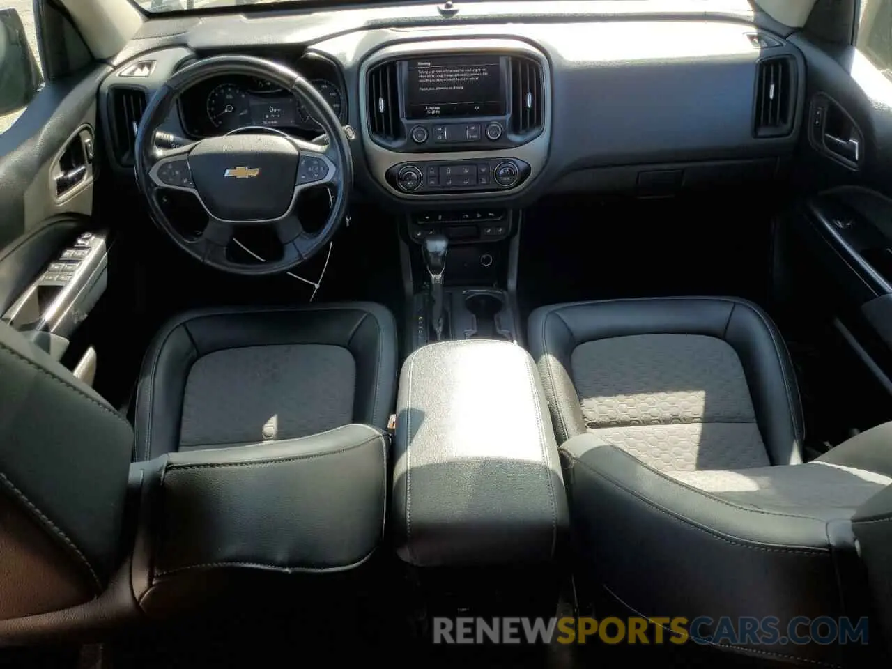 8 fotografías del automóvil dañado 1GCGSDEN7N1185041 CHEVROLET COLORADO 2022