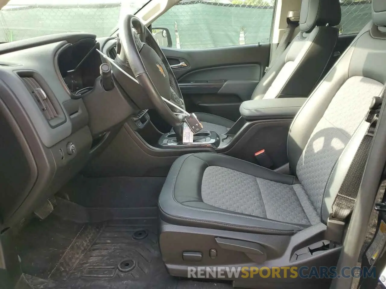 7 fotografías del automóvil dañado 1GCGSDEN7N1185718 CHEVROLET COLORADO 2022