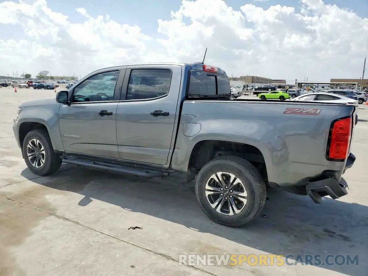 1 fotografías del automóvil dañado 1GCGSDEN8N1217141 CHEVROLET COLORADO 2022