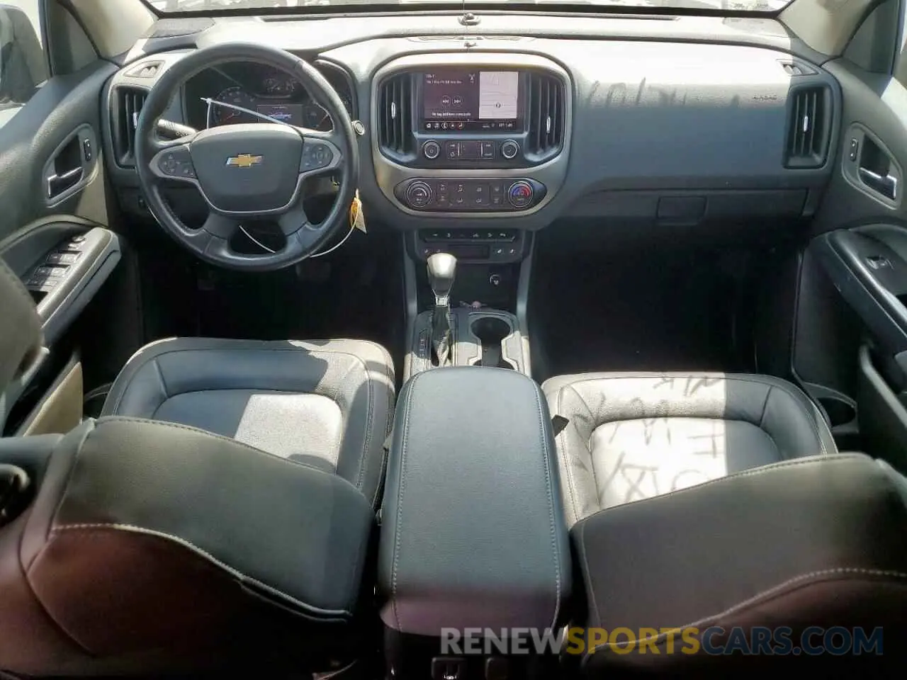 6 fotografías del automóvil dañado 1GCGSDEN8N1217141 CHEVROLET COLORADO 2022