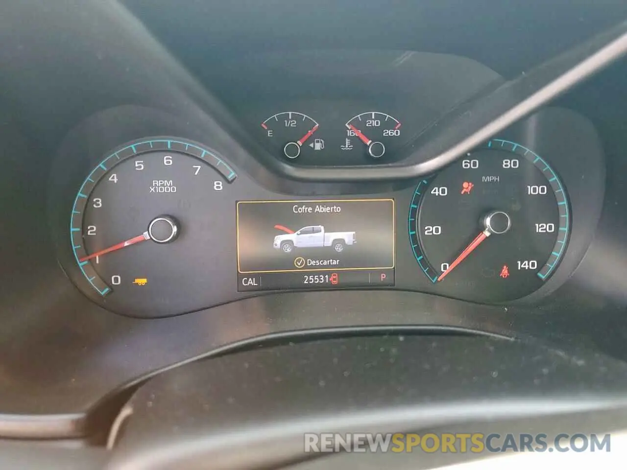 7 fotografías del automóvil dañado 1GCGSDEN8N1217141 CHEVROLET COLORADO 2022