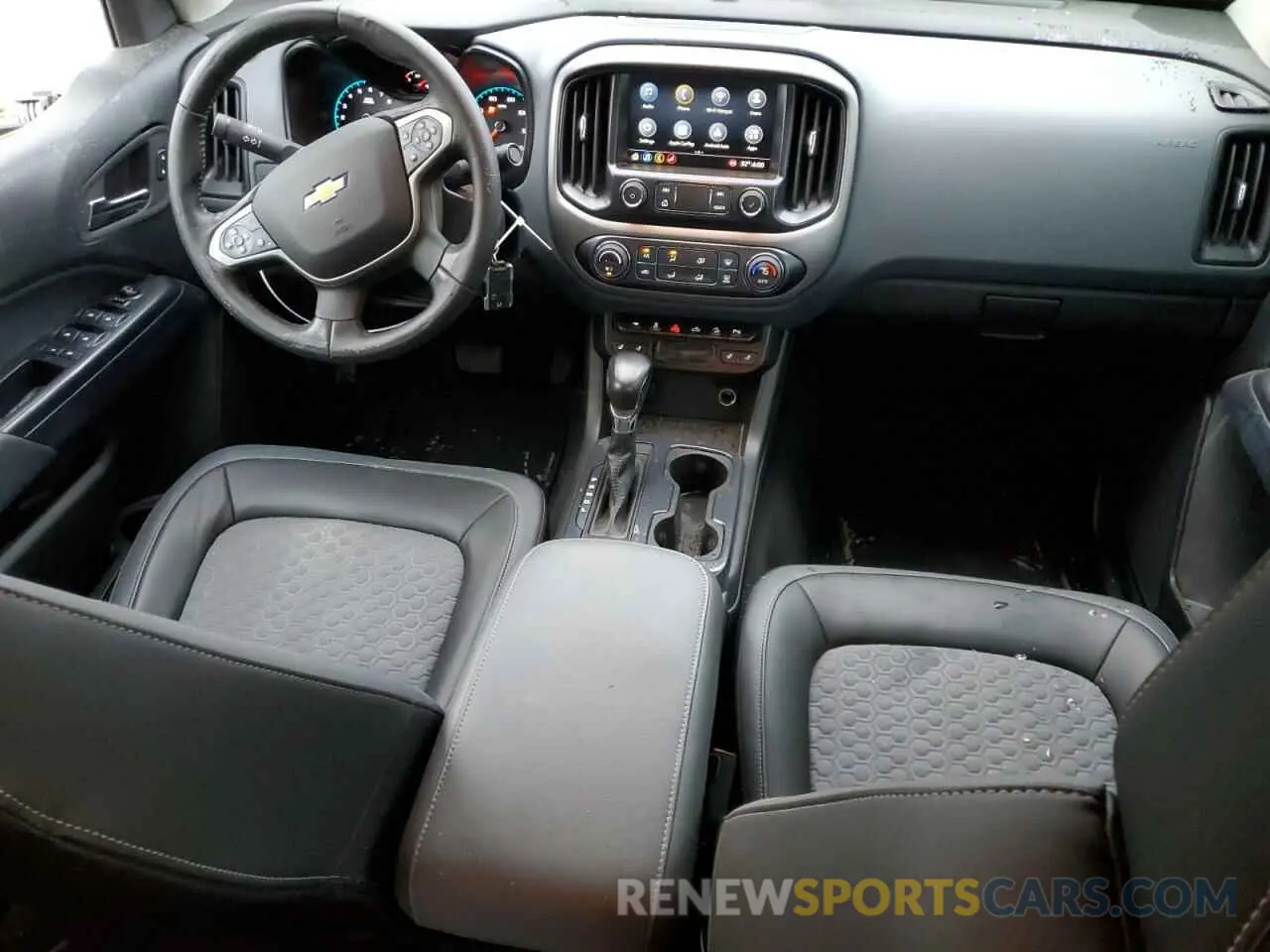 8 fotografías del automóvil dañado 1GCGSDEN9N1164725 CHEVROLET COLORADO 2022