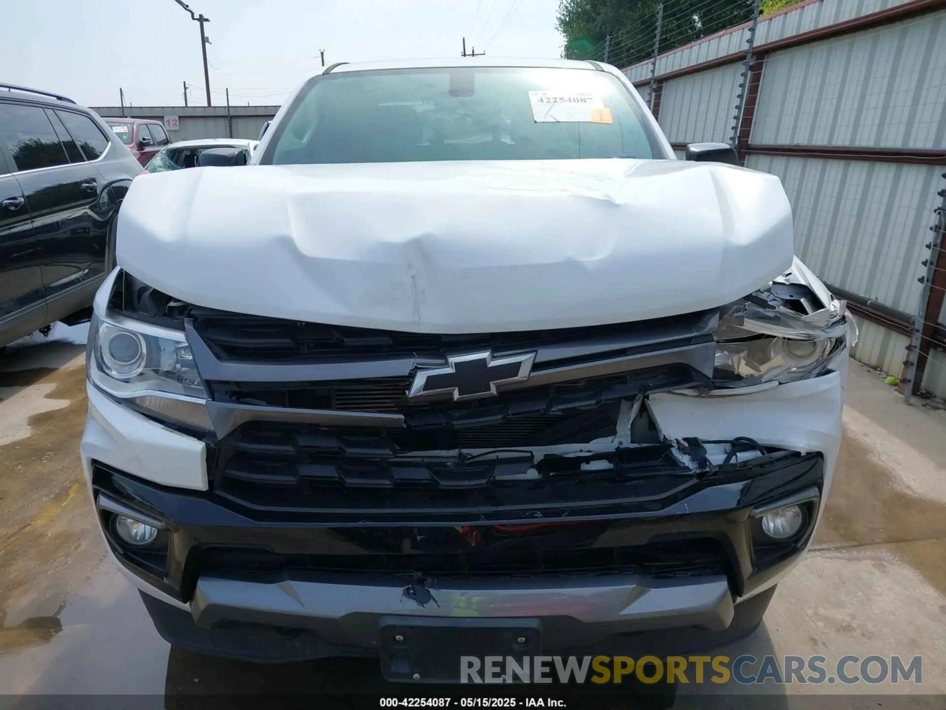 12 fotografías del automóvil dañado 1GCGSDENXN1194641 CHEVROLET COLORADO 2022