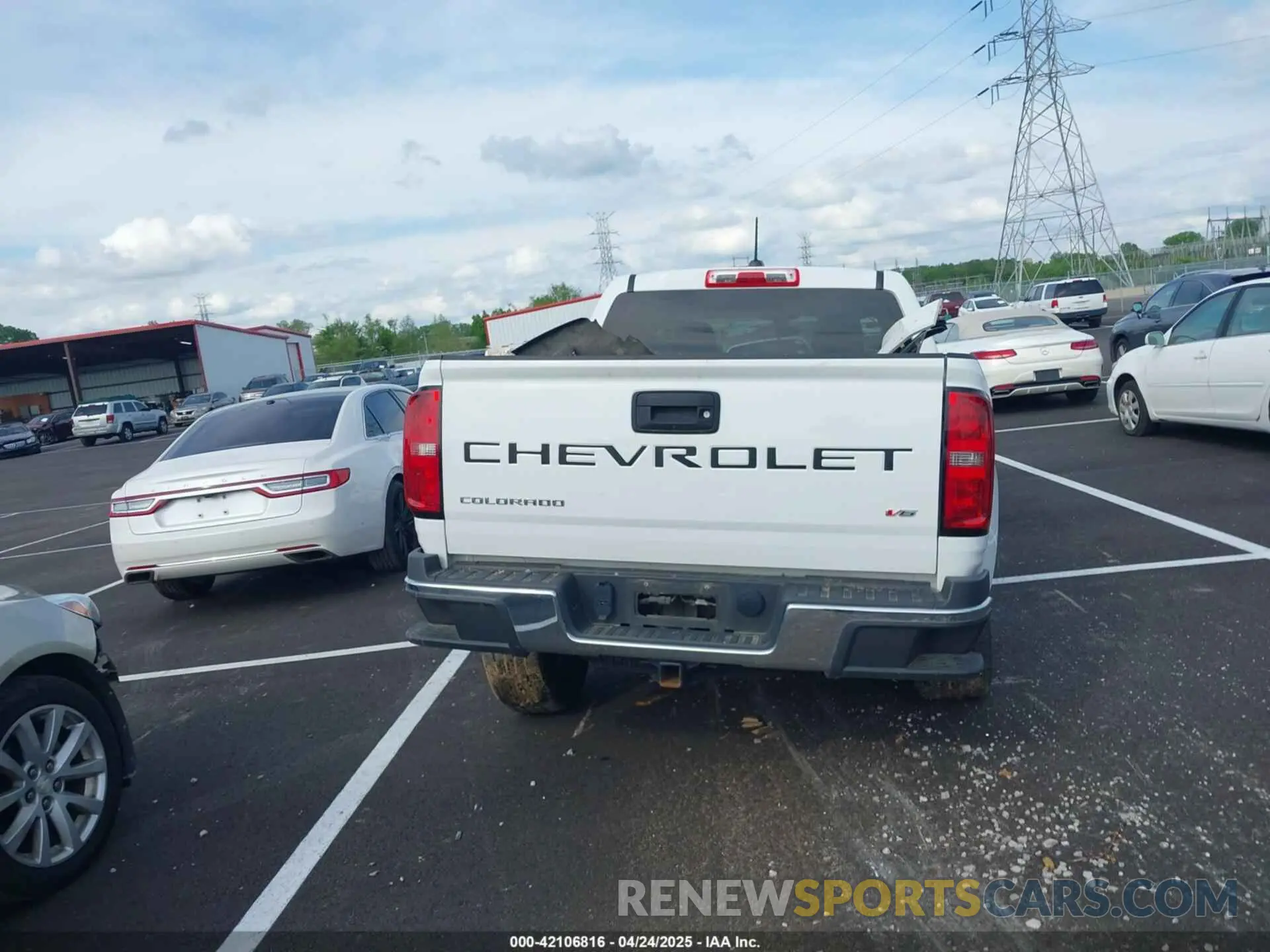 16 fotografías del automóvil dañado 1GCGTBEN6N1127343 CHEVROLET COLORADO 2022
