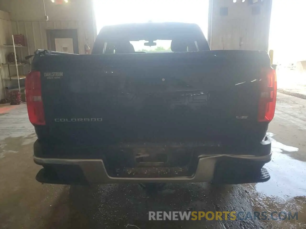 6 fotografías del automóvil dañado 1GCGTBENXN1120685 CHEVROLET COLORADO 2022