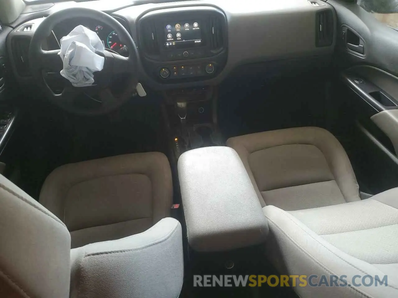 8 fotografías del automóvil dañado 1GCGTBENXN1120685 CHEVROLET COLORADO 2022