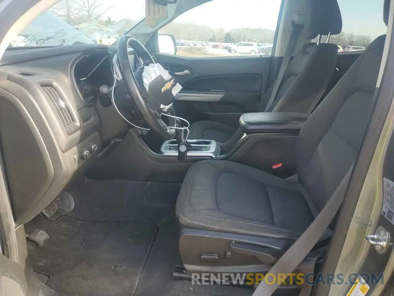 7 fotografías del automóvil dañado 1GCGTCEN4N1182573 CHEVROLET COLORADO 2022