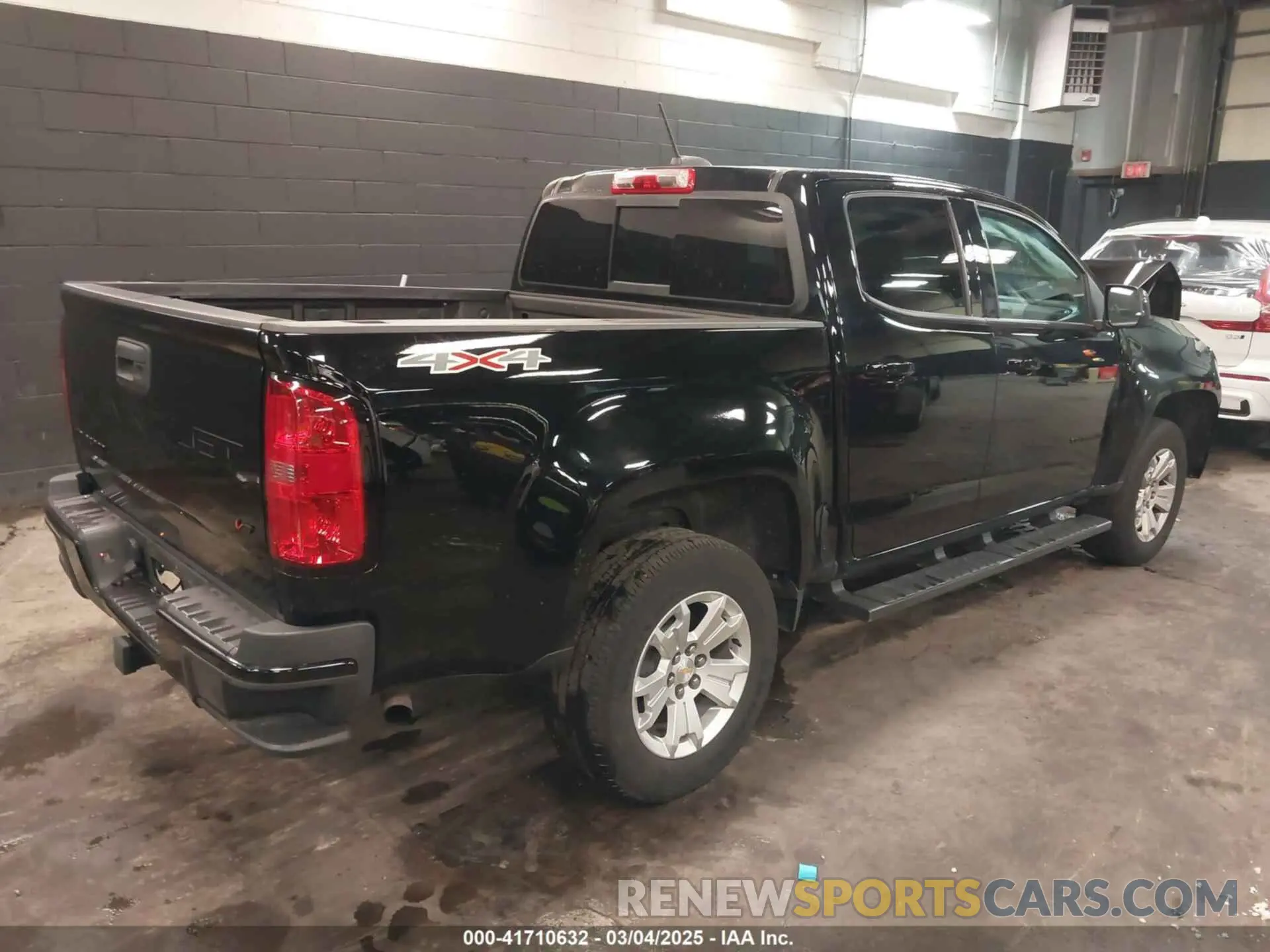 4 fotografías del automóvil dañado 1GCGTCEN7N1303645 CHEVROLET COLORADO 2022