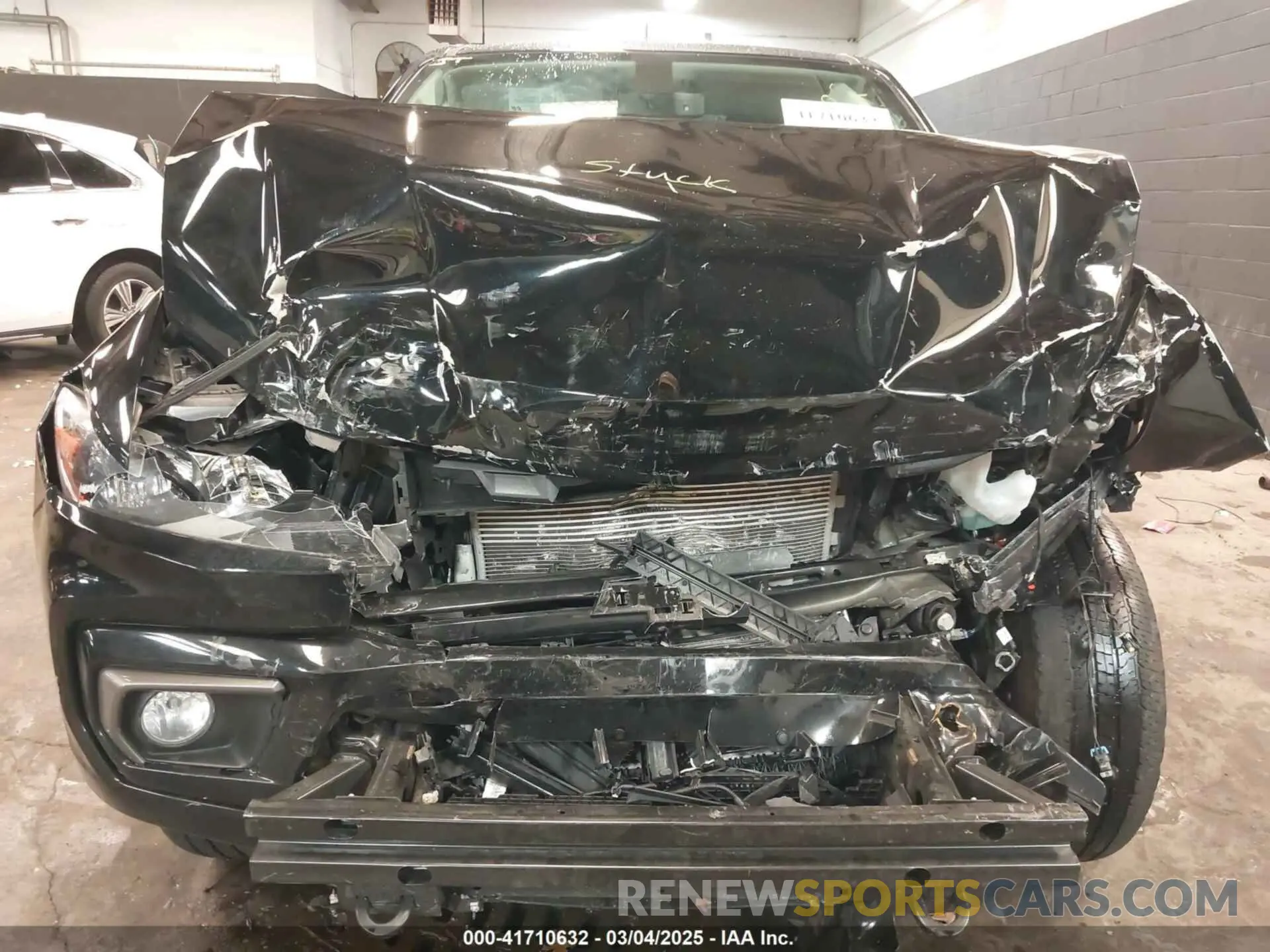 6 fotografías del automóvil dañado 1GCGTCEN7N1303645 CHEVROLET COLORADO 2022