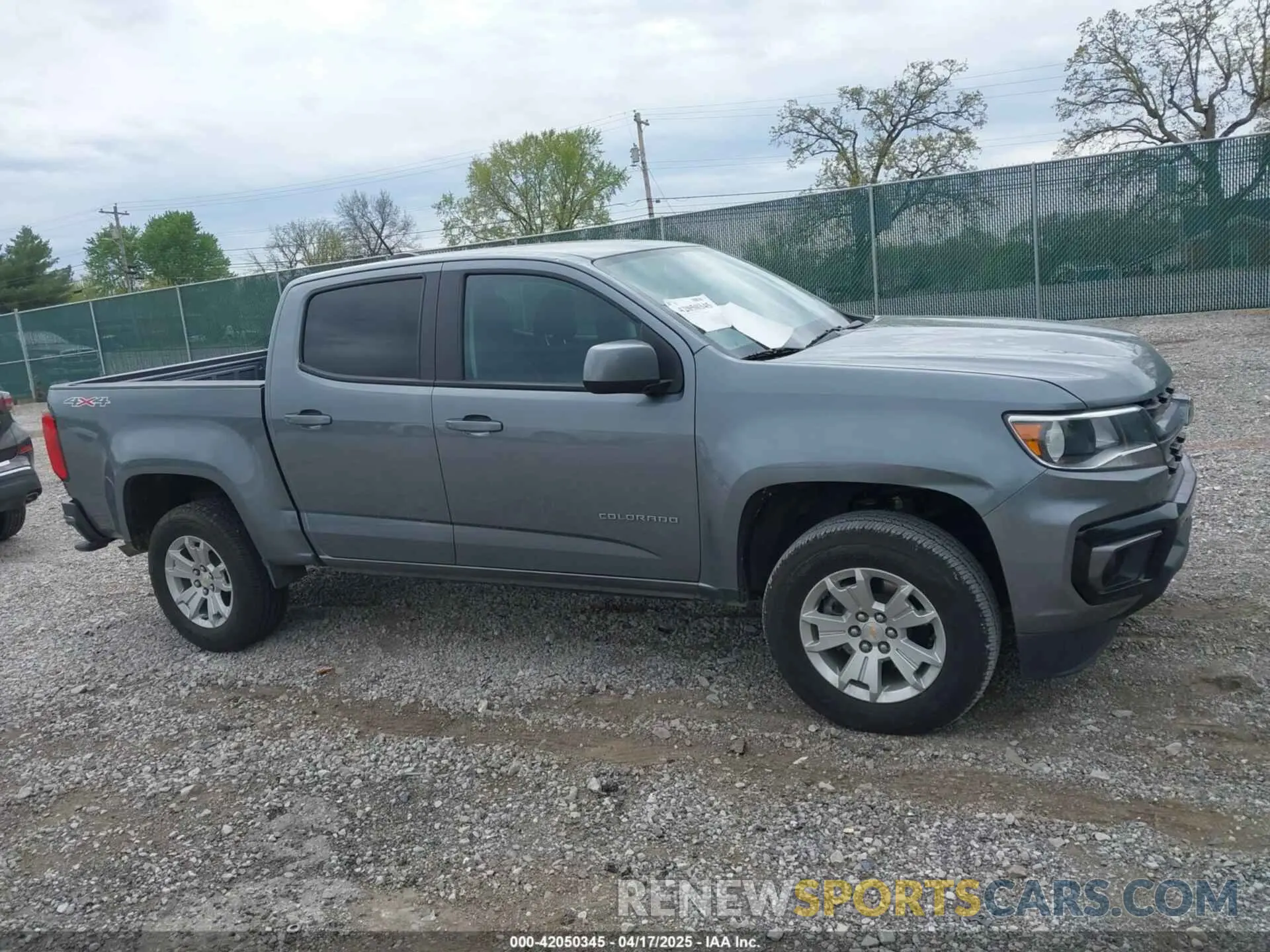 13 fotografías del automóvil dañado 1GCGTCEN8N1227420 CHEVROLET COLORADO 2022