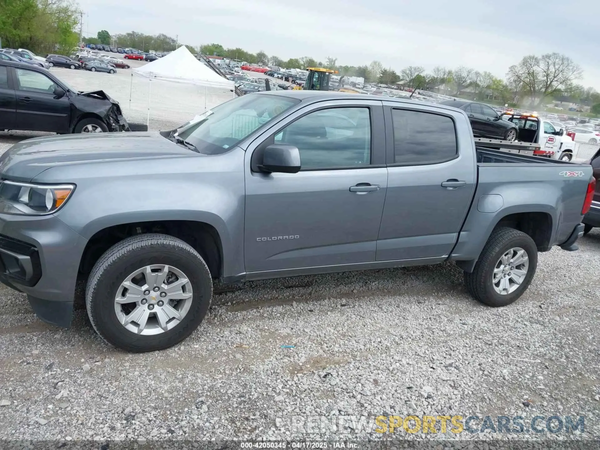 14 fotografías del automóvil dañado 1GCGTCEN8N1227420 CHEVROLET COLORADO 2022