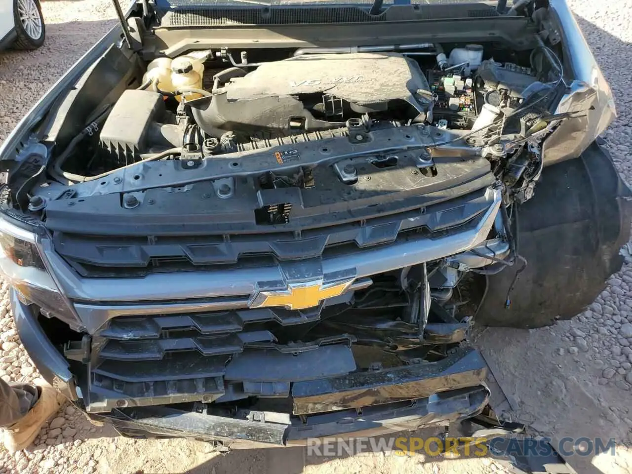 11 fotografías del automóvil dañado 1GCGTCEN8N1271286 CHEVROLET COLORADO 2022