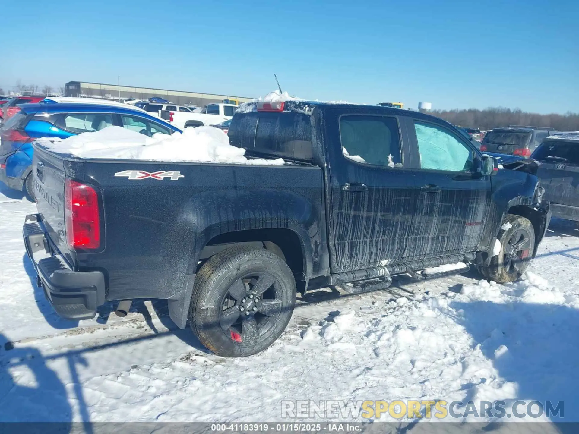 13 fotografías del automóvil dañado 1GCGTCENXN1123852 CHEVROLET COLORADO 2022