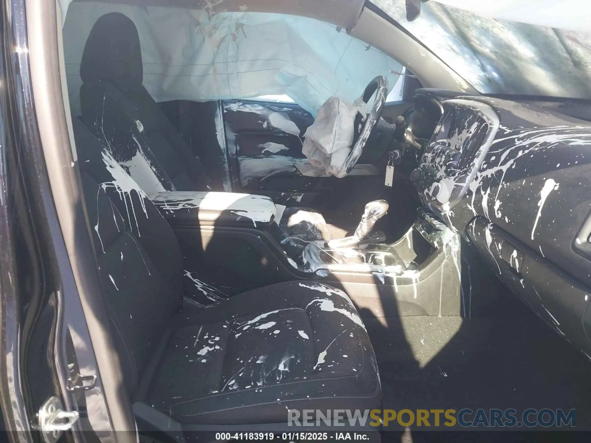 5 fotografías del automóvil dañado 1GCGTCENXN1123852 CHEVROLET COLORADO 2022