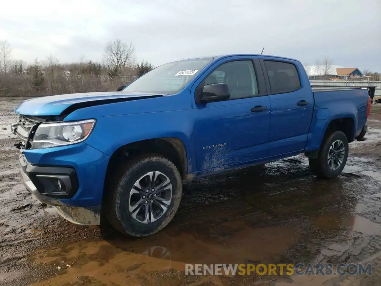 1 fotografías del automóvil dañado 1GCGTDEN0N1332832 CHEVROLET COLORADO 2022
