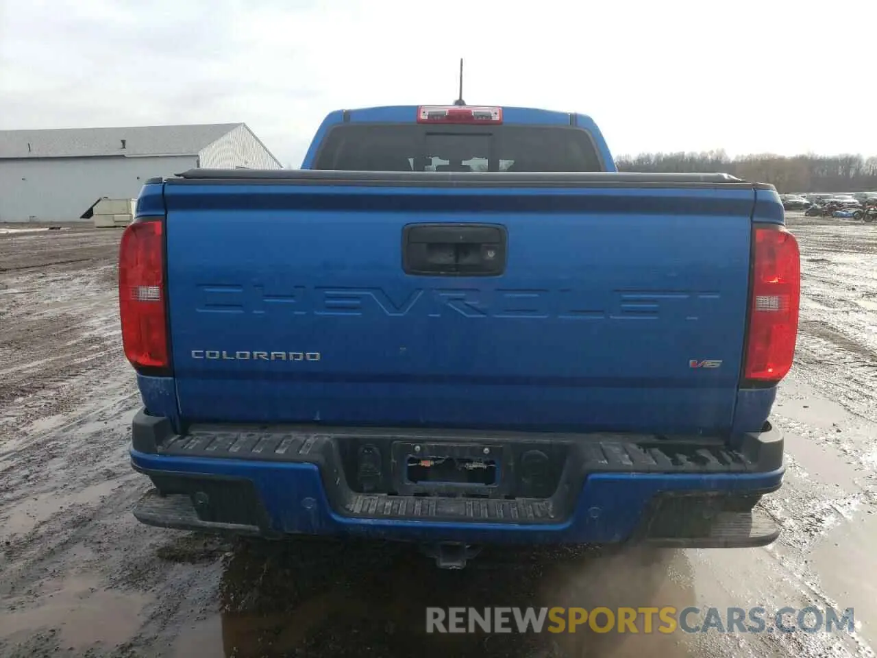 6 fotografías del automóvil dañado 1GCGTDEN0N1332832 CHEVROLET COLORADO 2022