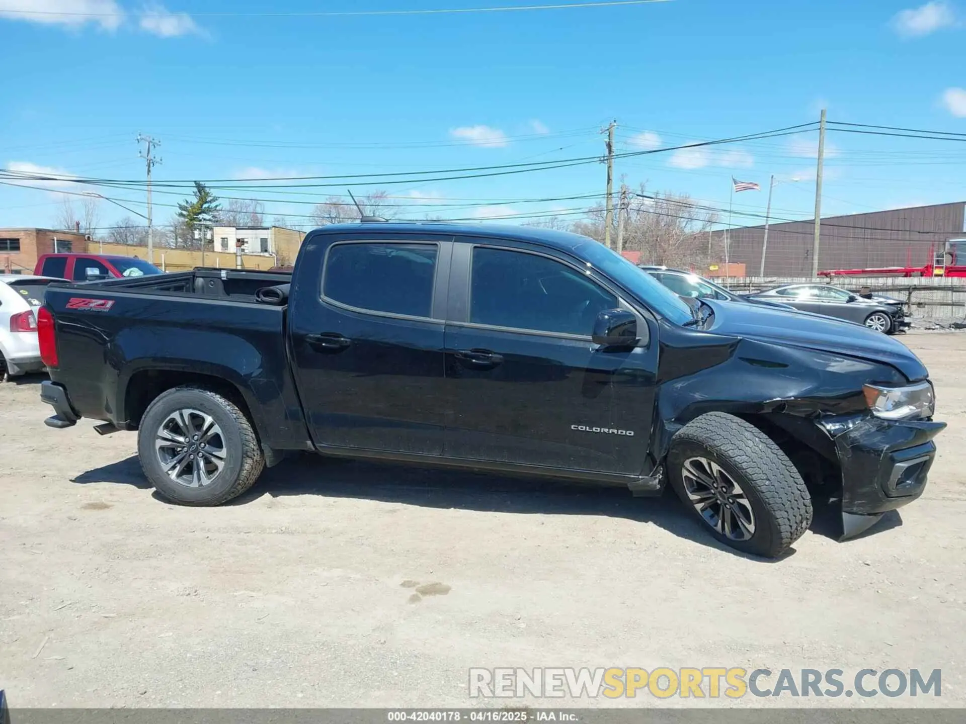 13 fotografías del automóvil dañado 1GCGTDEN0N1332958 CHEVROLET COLORADO 2022
