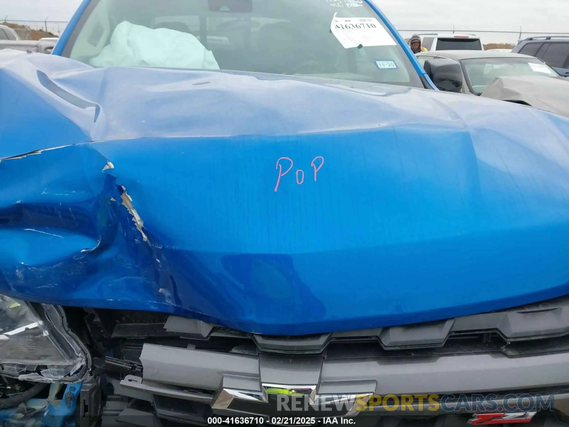 10 fotografías del automóvil dañado 1GCGTDEN1N1316915 CHEVROLET COLORADO 2022