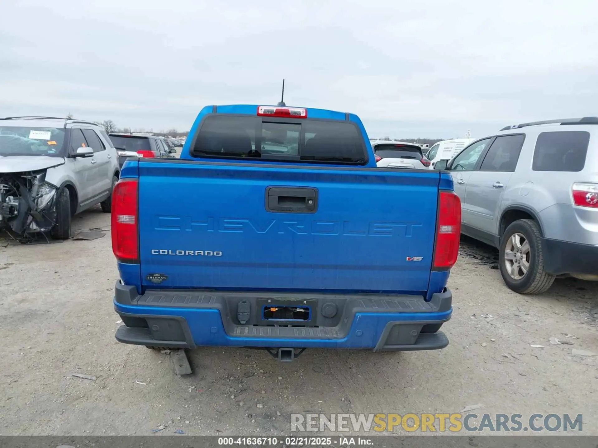 16 fotografías del automóvil dañado 1GCGTDEN1N1316915 CHEVROLET COLORADO 2022