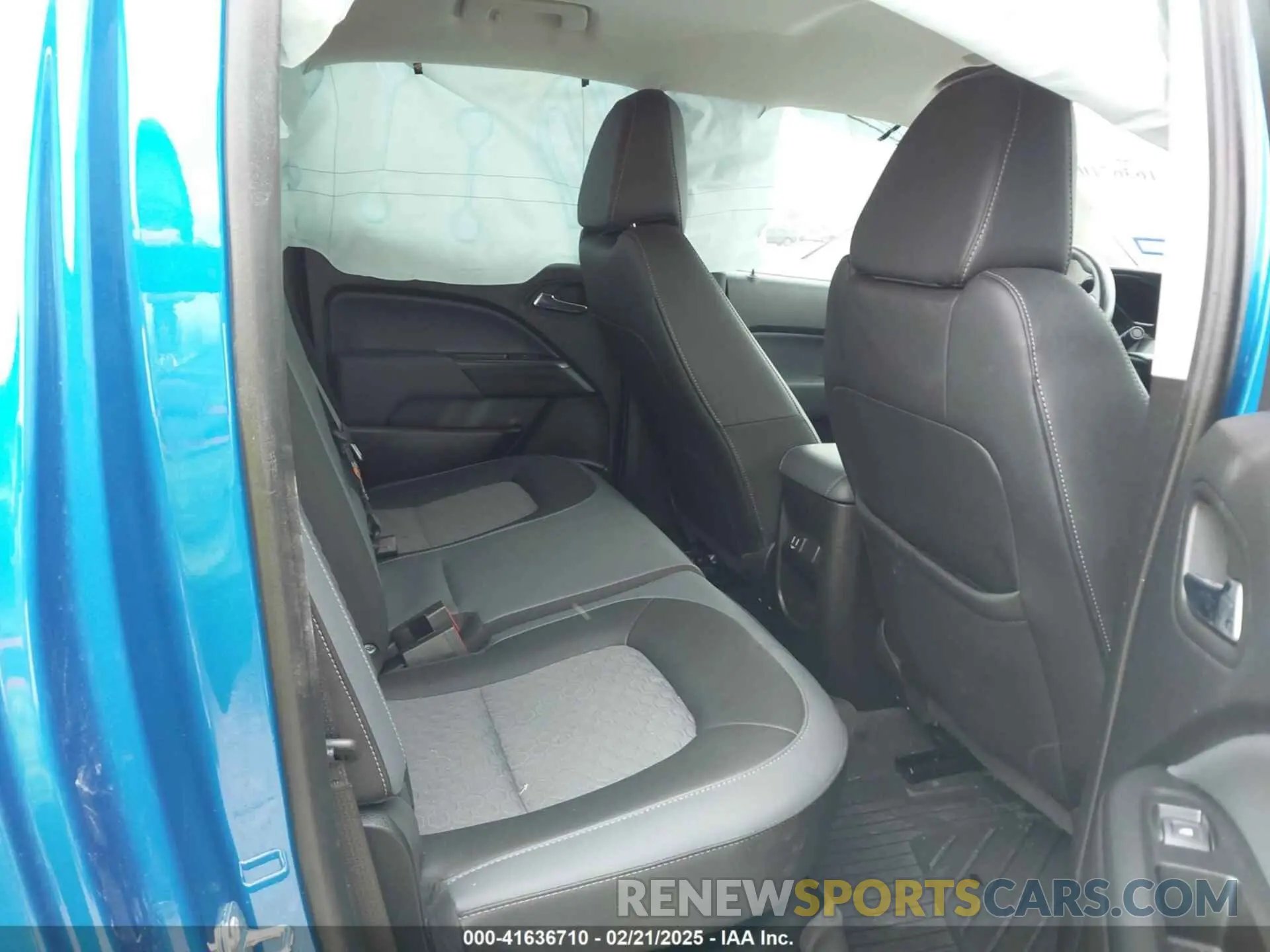 8 fotografías del automóvil dañado 1GCGTDEN1N1316915 CHEVROLET COLORADO 2022