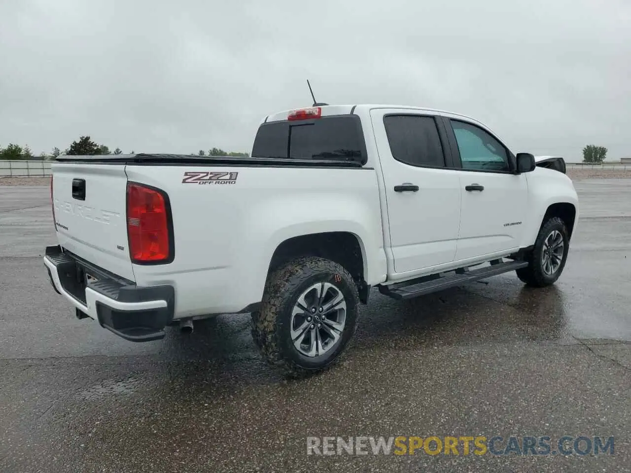 3 fotografías del automóvil dañado 1GCGTDEN3N1218436 CHEVROLET COLORADO 2022