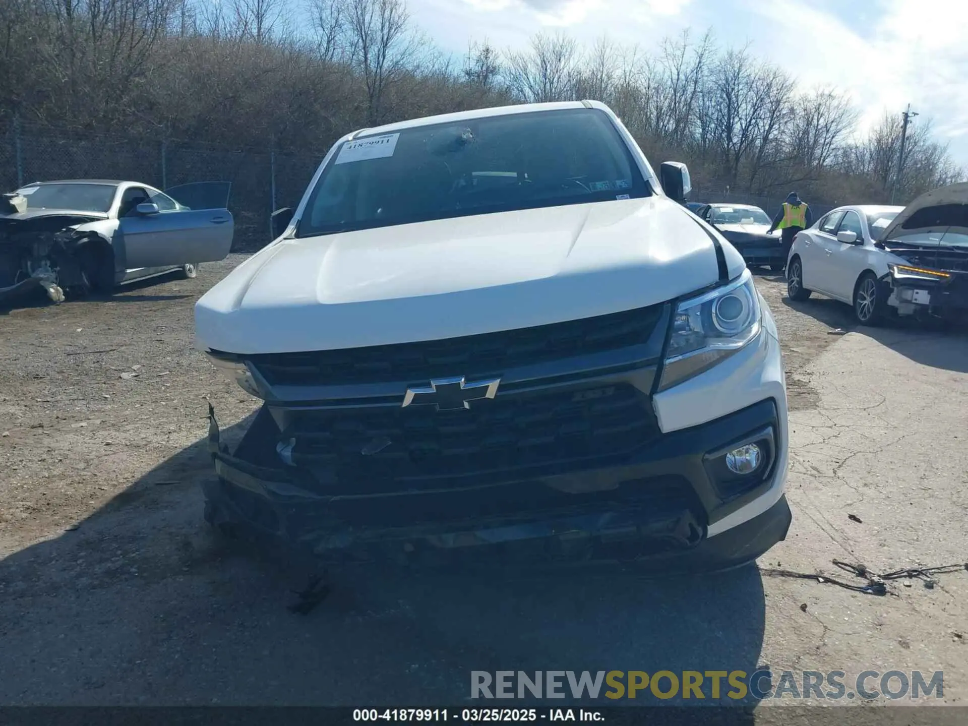 13 fotografías del automóvil dañado 1GCGTDEN4N1274546 CHEVROLET COLORADO 2022