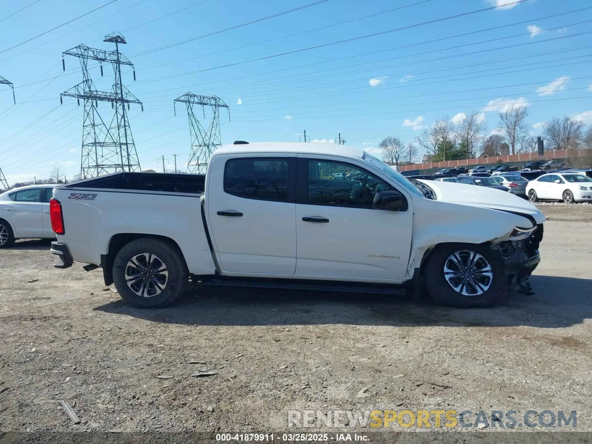 14 fotografías del automóvil dañado 1GCGTDEN4N1274546 CHEVROLET COLORADO 2022