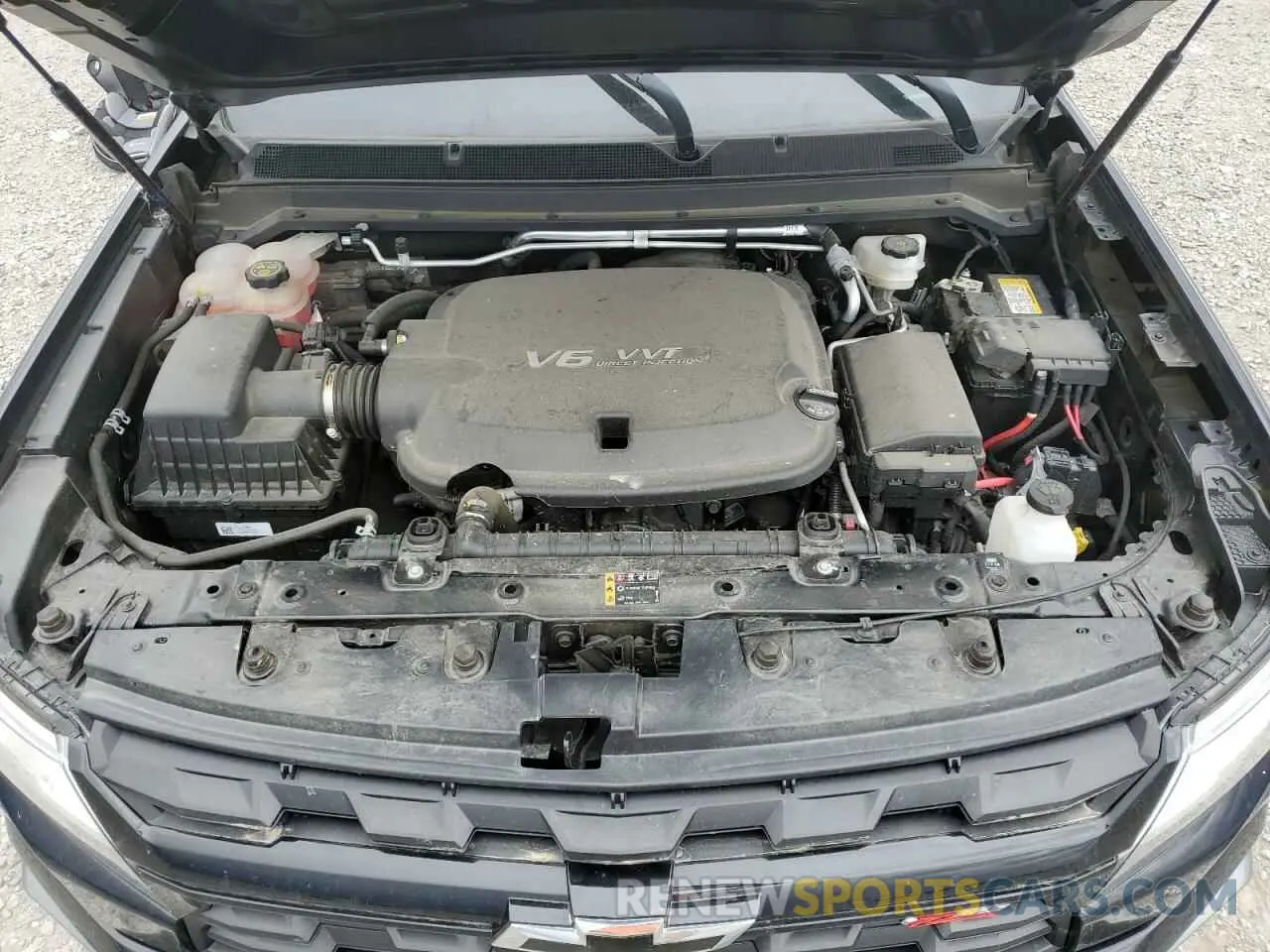 11 fotografías del automóvil dañado 1GCGTDEN4N1278161 CHEVROLET COLORADO 2022