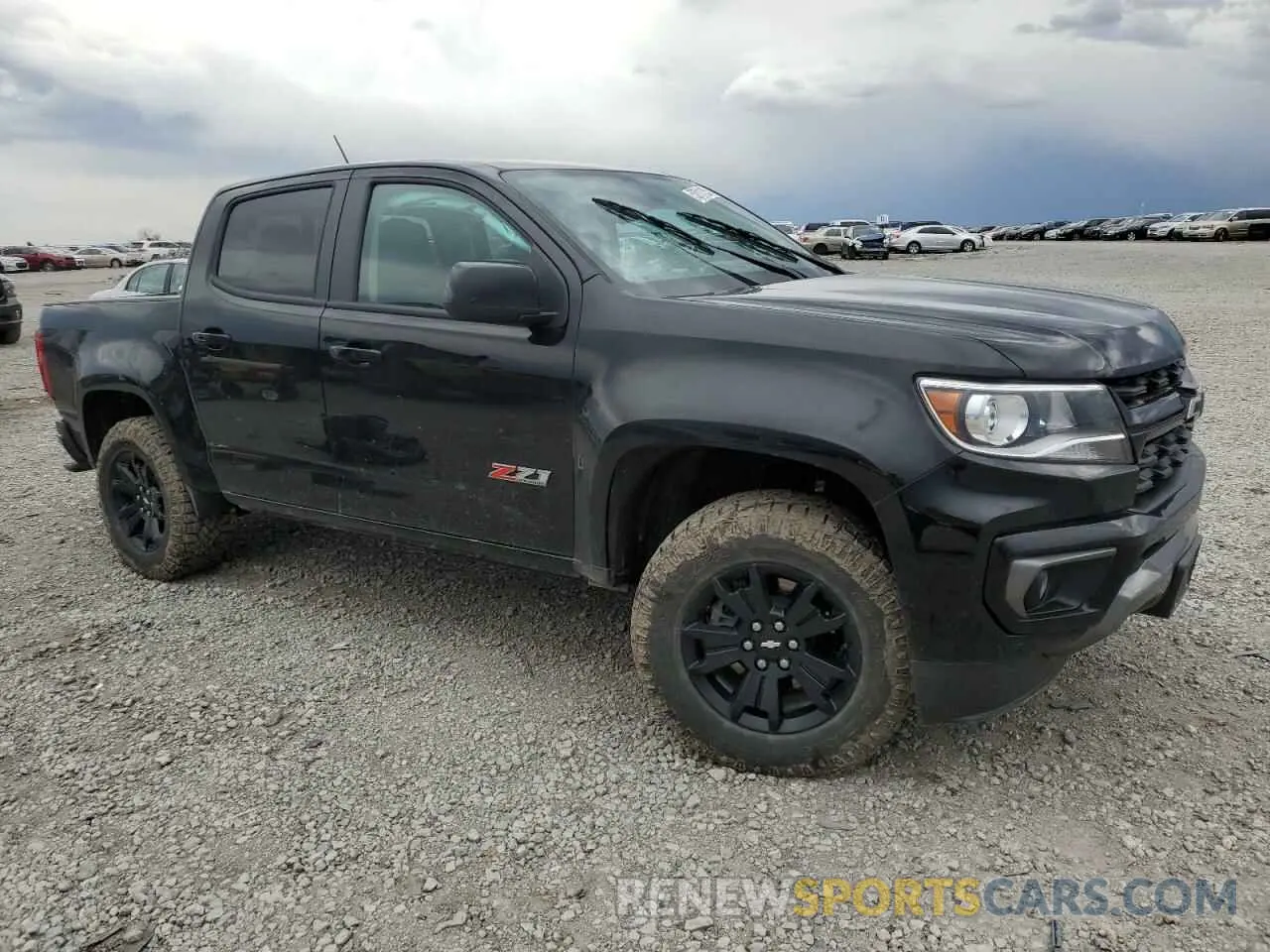 4 fotografías del automóvil dañado 1GCGTDEN4N1278161 CHEVROLET COLORADO 2022