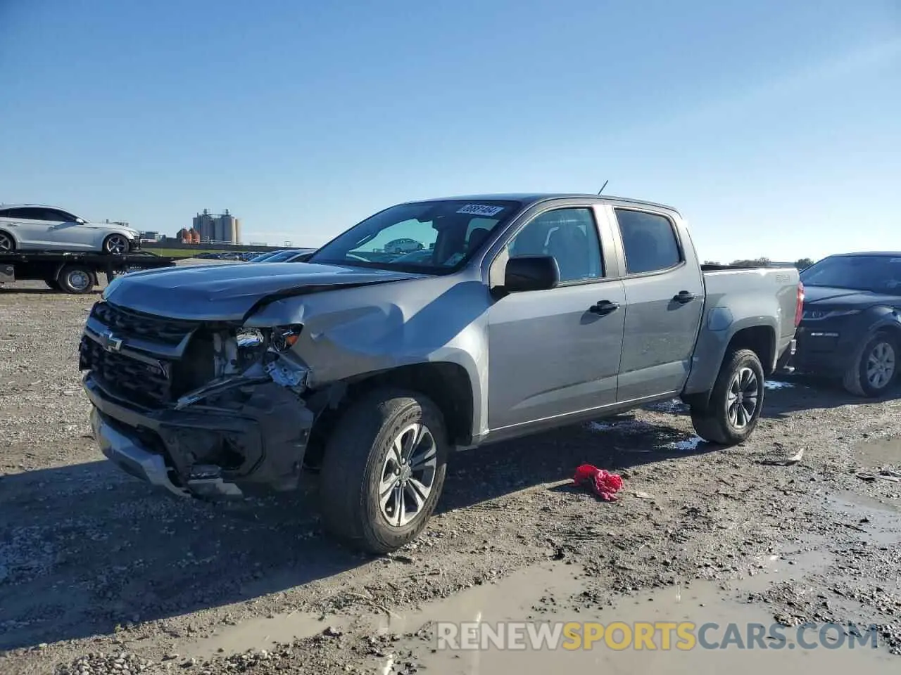 1 fotografías del automóvil dañado 1GCGTDEN7N1251262 CHEVROLET COLORADO 2022