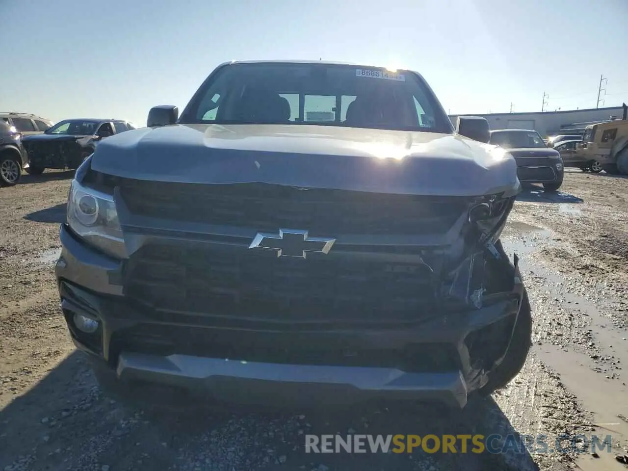 5 fotografías del automóvil dañado 1GCGTDEN7N1251262 CHEVROLET COLORADO 2022