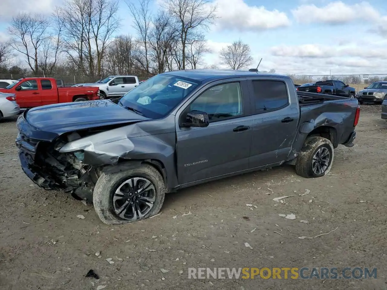 1 fotografías del automóvil dañado 1GCGTDEN8N1173378 CHEVROLET COLORADO 2022