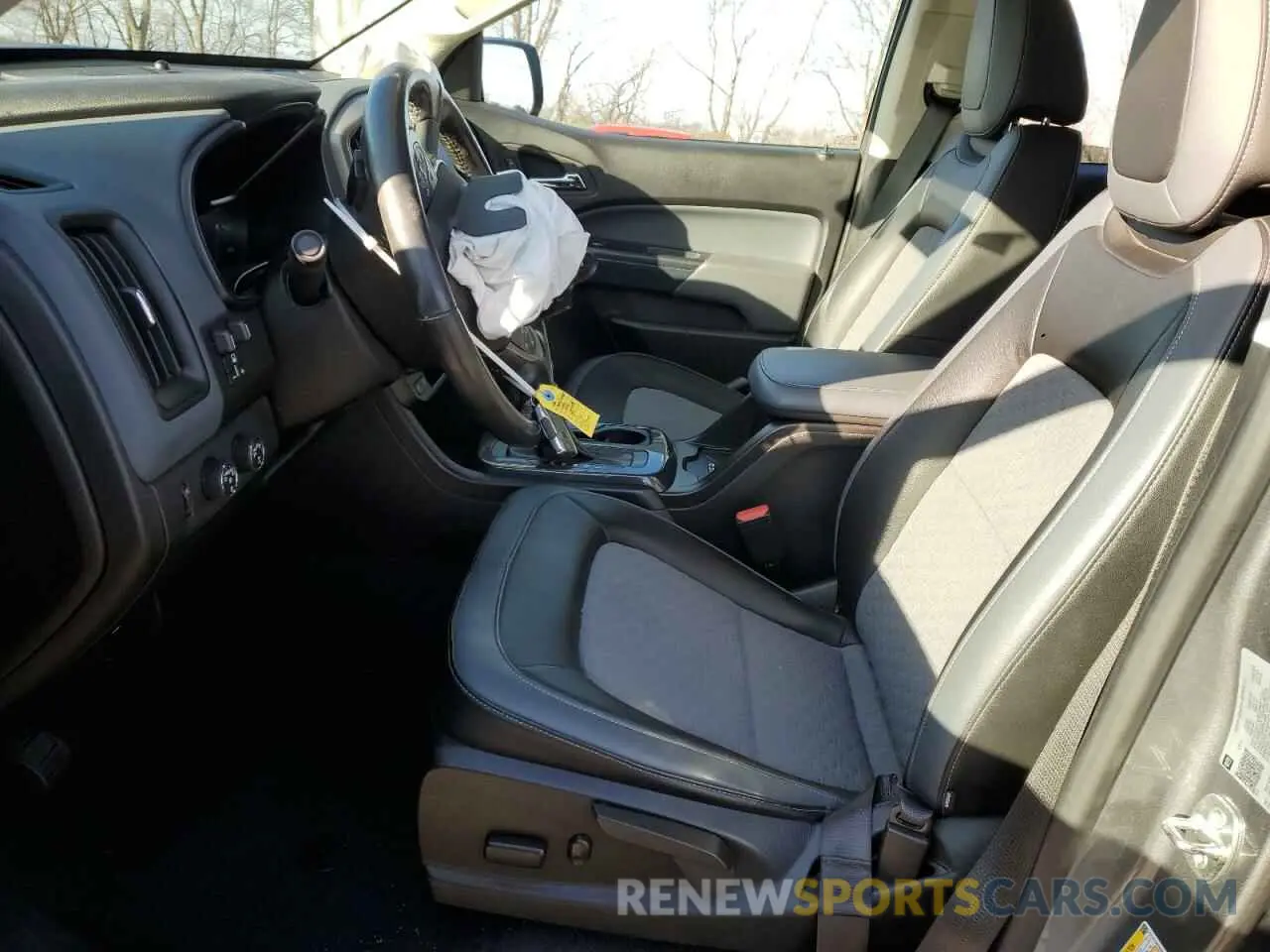 7 fotografías del automóvil dañado 1GCGTDEN8N1173378 CHEVROLET COLORADO 2022
