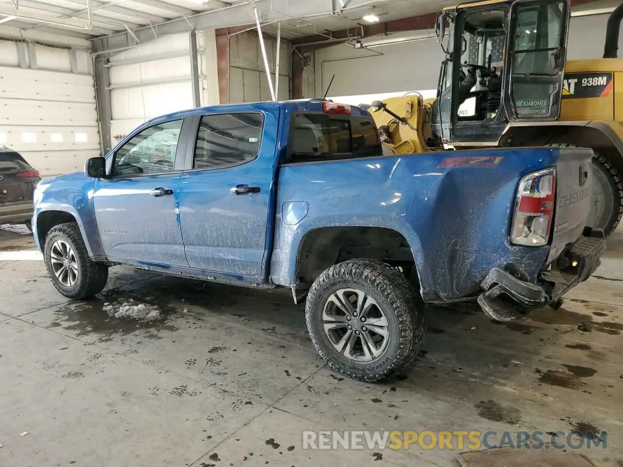2 fotografías del automóvil dañado 1GCGTDEN9N1286899 CHEVROLET COLORADO 2022