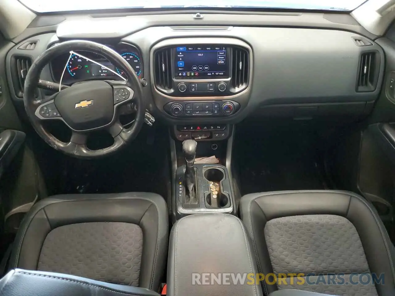 8 fotografías del automóvil dañado 1GCGTDEN9N1286899 CHEVROLET COLORADO 2022