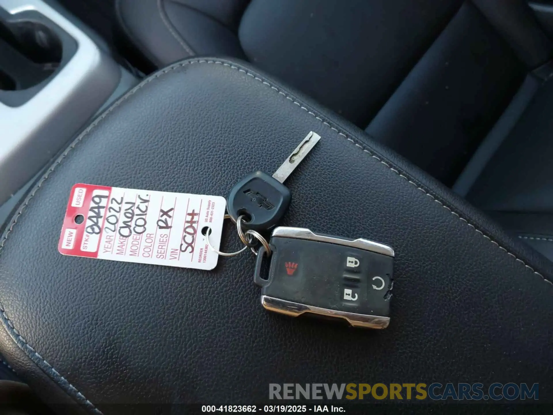 11 fotografías del automóvil dañado 1GCGTEEN0N1305930 CHEVROLET COLORADO 2022