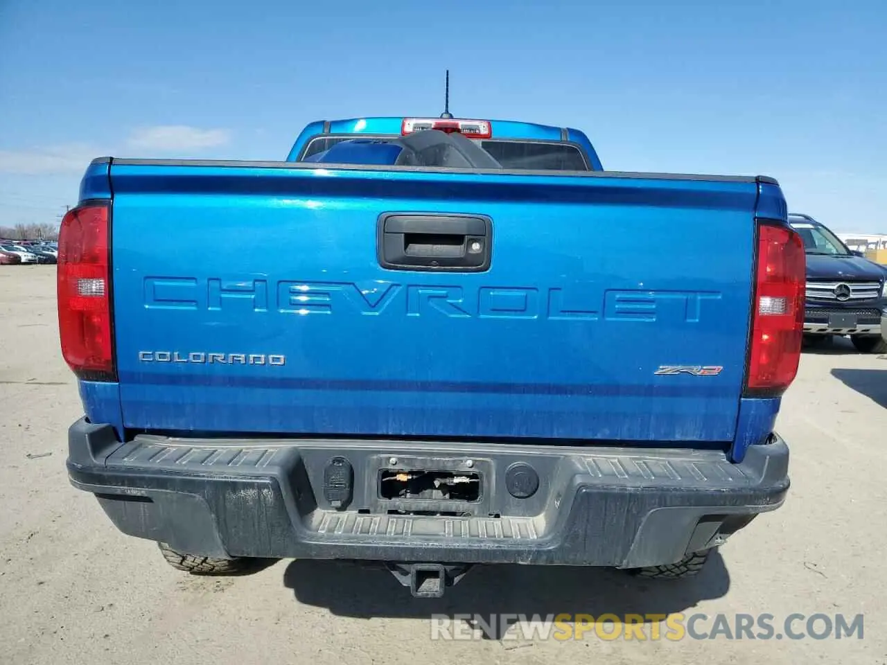 6 fotografías del automóvil dañado 1GCGTEEN0N1309640 CHEVROLET COLORADO 2022