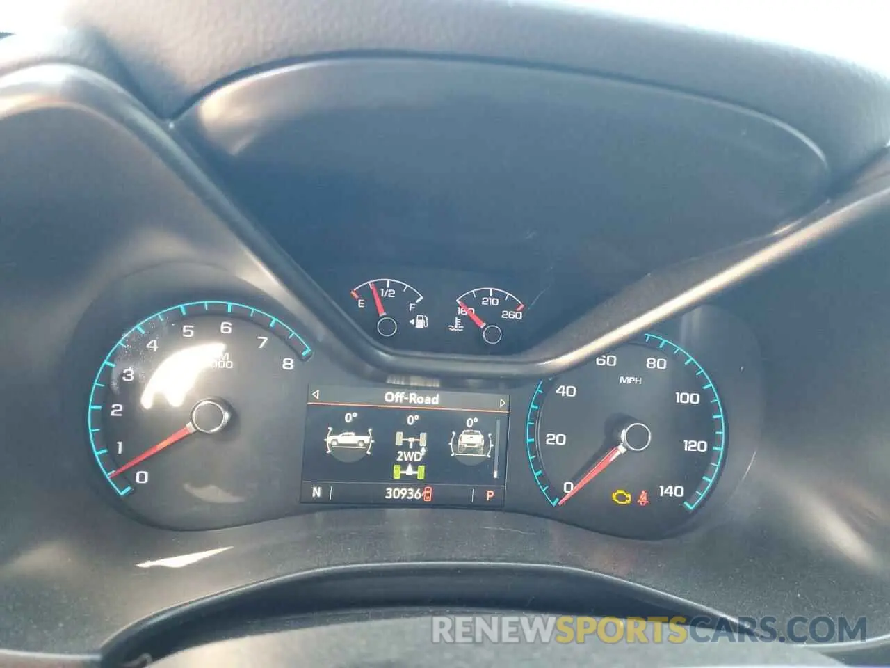 9 fotografías del automóvil dañado 1GCGTEEN0N1309640 CHEVROLET COLORADO 2022