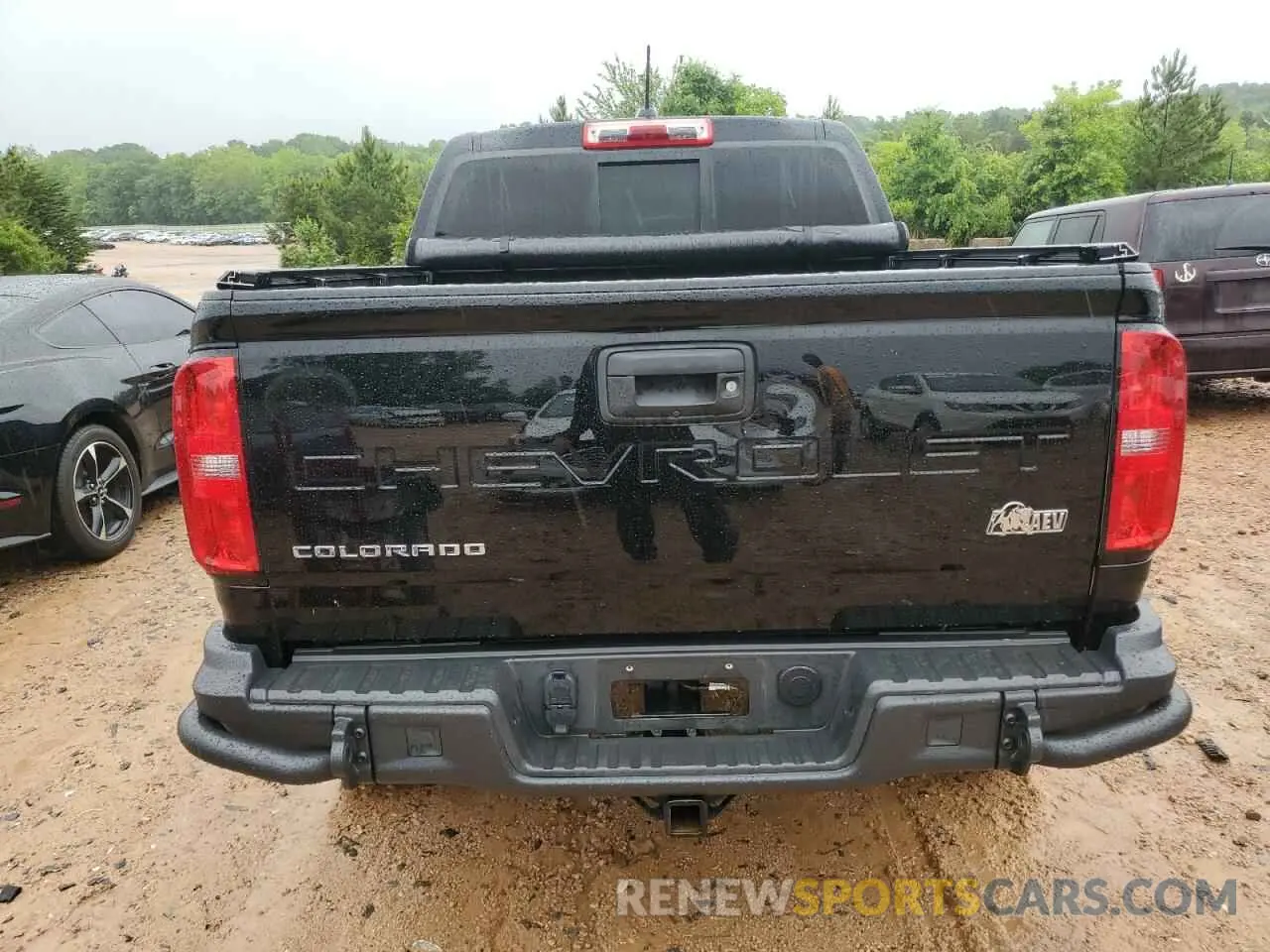 6 fotografías del automóvil dañado 1GCGTEEN1N1149848 CHEVROLET COLORADO 2022