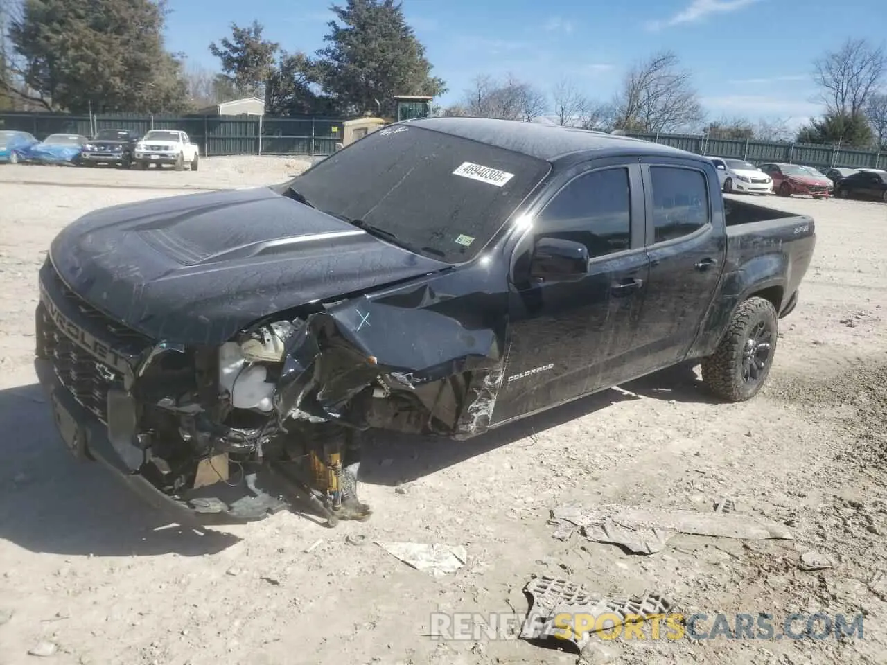 1 fotografías del automóvil dañado 1GCGTEEN5N1255008 CHEVROLET COLORADO 2022