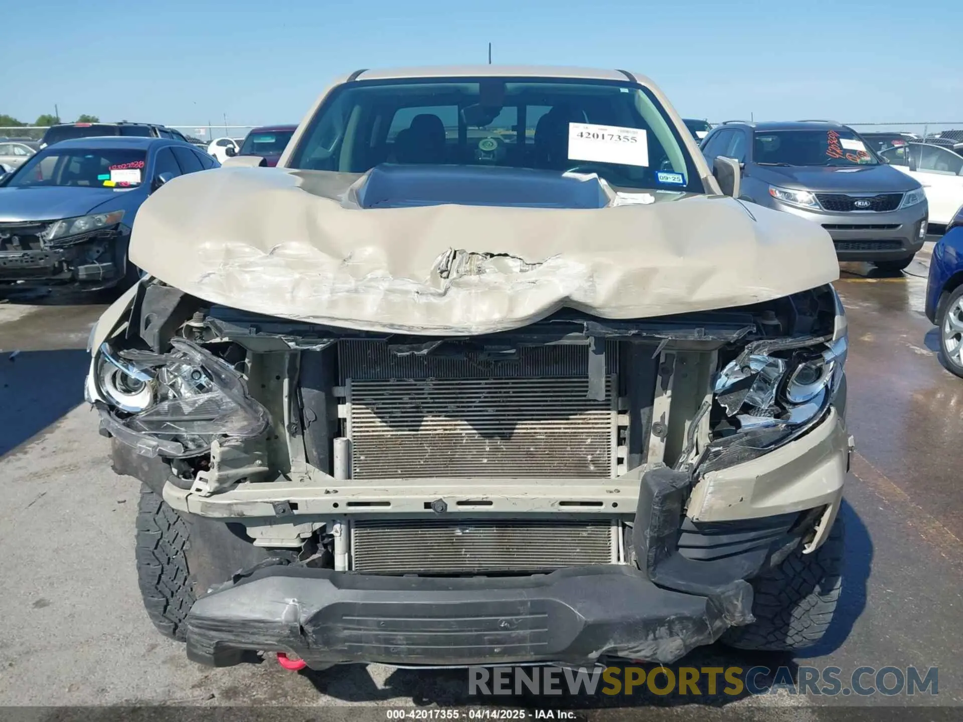 13 fotografías del automóvil dañado 1GCGTEEN5N1327731 CHEVROLET COLORADO 2022
