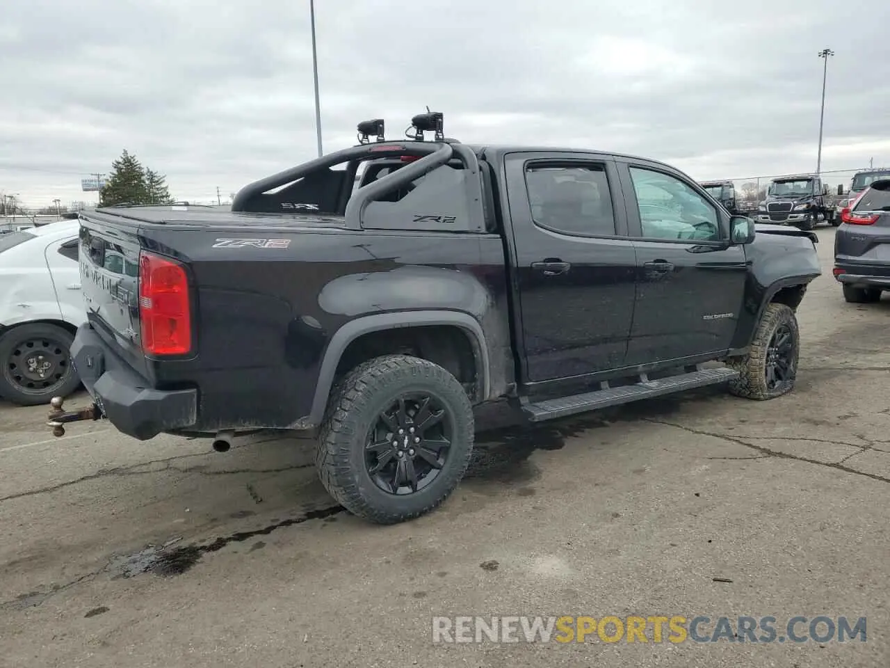 3 fotografías del automóvil dañado 1GCGTEEN7N1116854 CHEVROLET COLORADO 2022