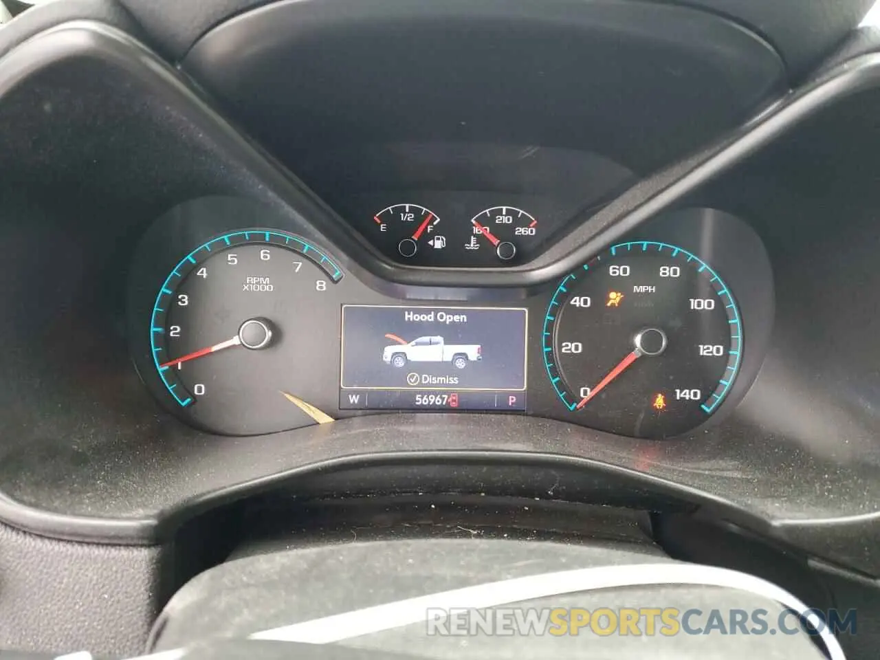 9 fotografías del automóvil dañado 1GCGTEEN7N1116854 CHEVROLET COLORADO 2022