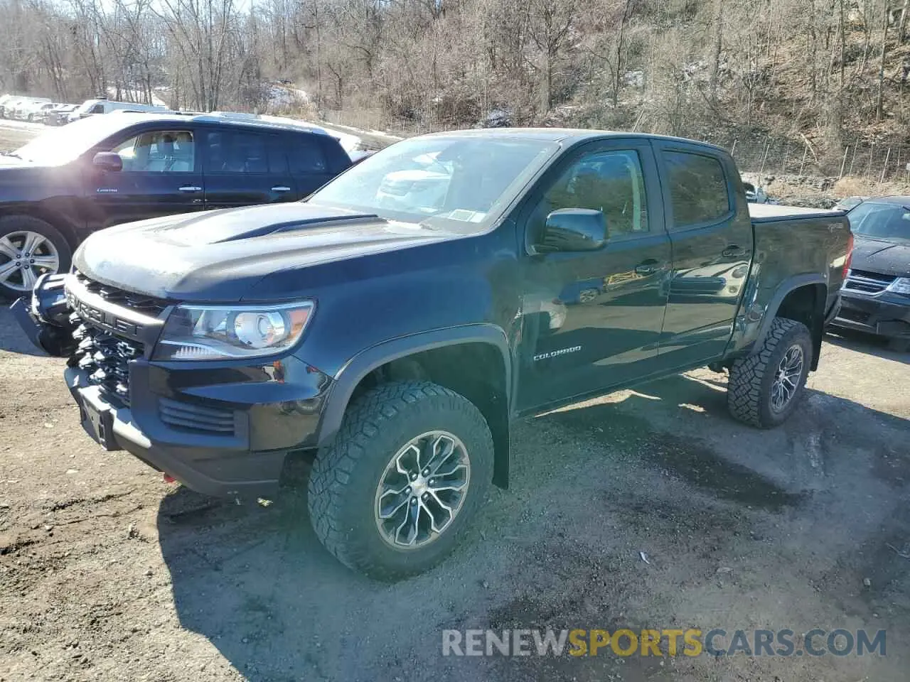 1 fotografías del automóvil dañado 1GCGTEEN9N1289274 CHEVROLET COLORADO 2022