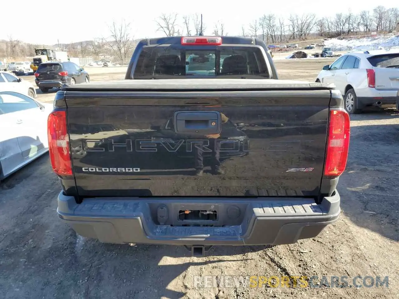 6 fotografías del automóvil dañado 1GCGTEEN9N1289274 CHEVROLET COLORADO 2022