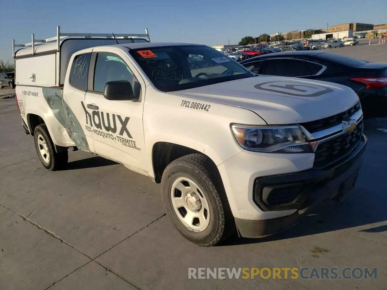 4 fotografías del automóvil dañado 1GCHSBEA2N1194574 CHEVROLET COLORADO 2022